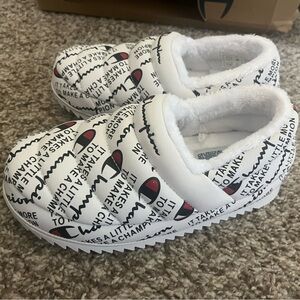 Champions Varsity Reflective silver slipper